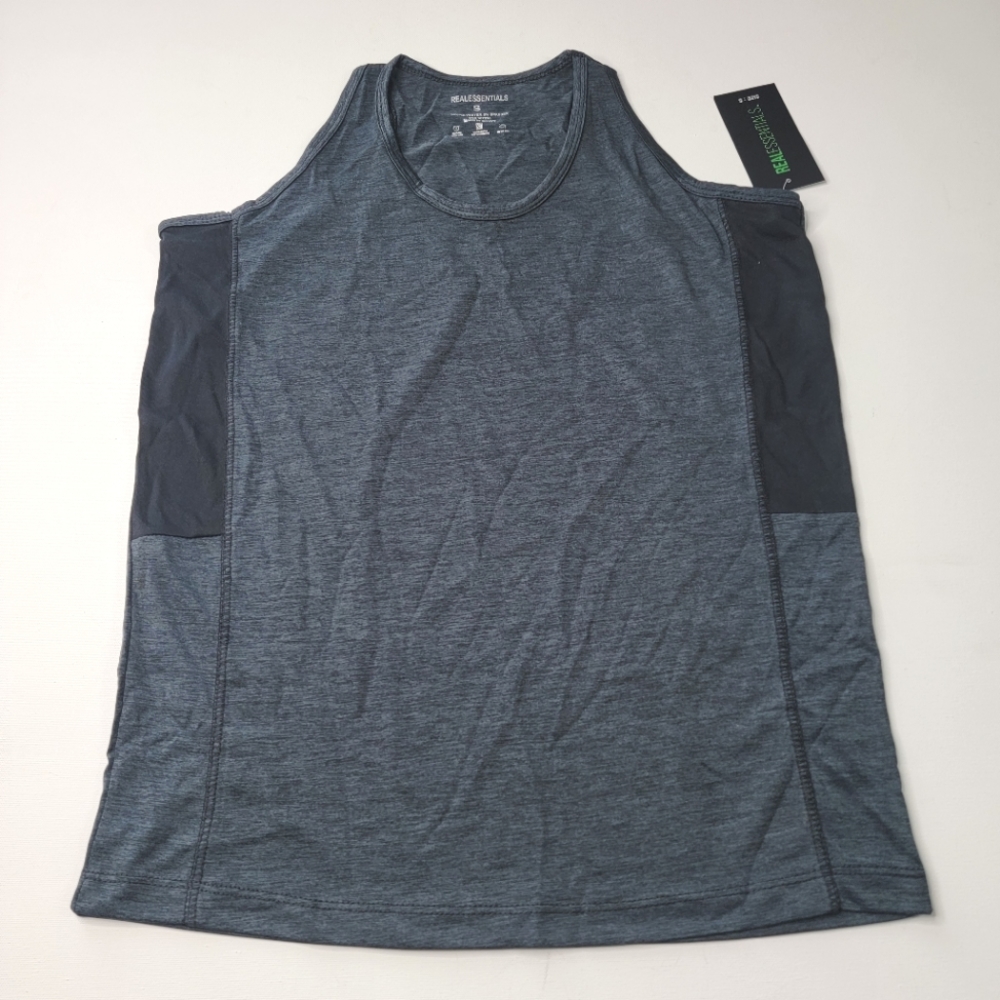5 Pack Real Essentials Racerback Dry Fit Tank Top - Picture 7 of 11